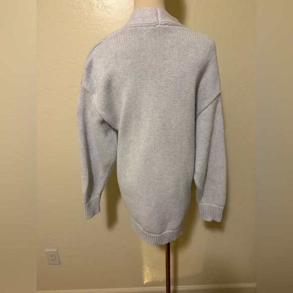 Gap 100% Cotton Oversized Cardigan - size Medium Tall - Picture 3 of 5